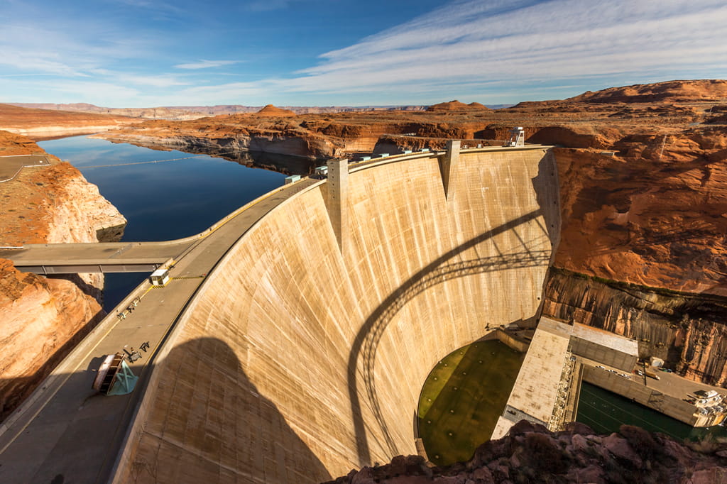 Glen Canyon Dam in Arizona