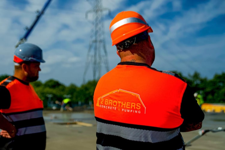 2 Brothers Concrete at Hampshire Project