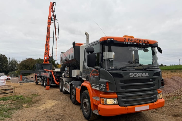 New Build Salisbury Concrete Pumping