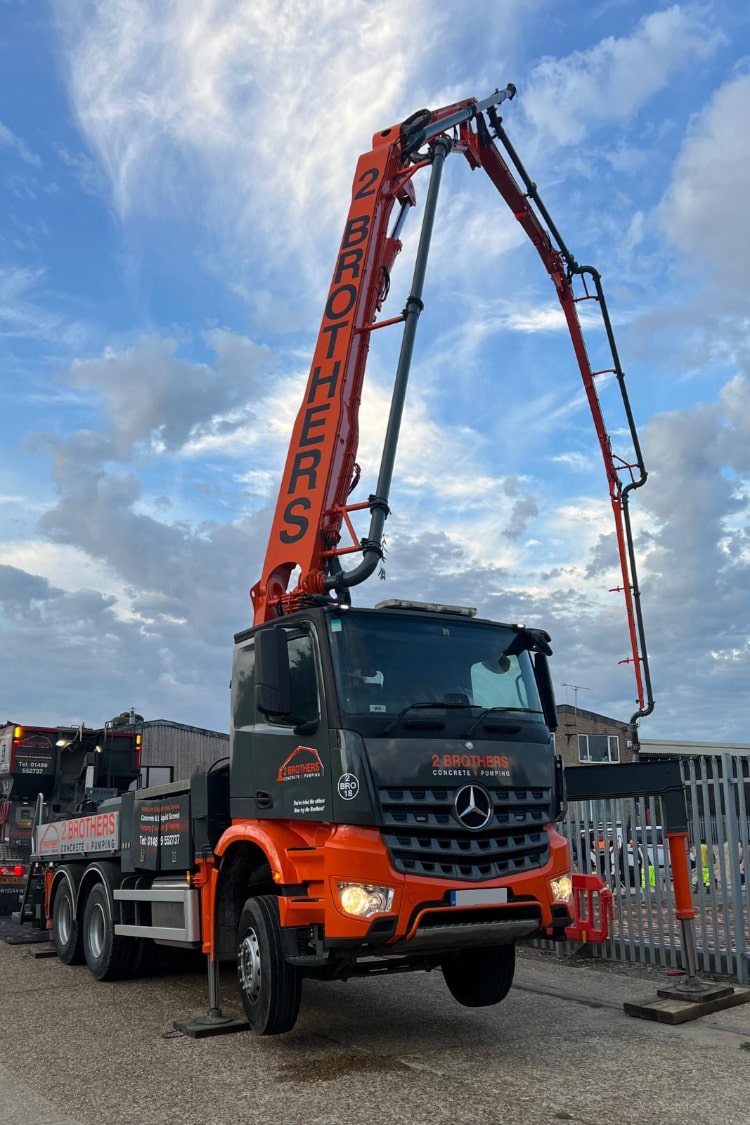 New Build Salisbury Concrete Pumping