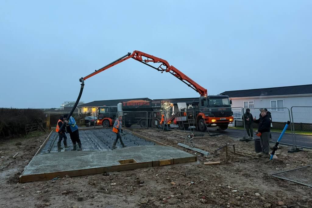 2 Brothers Concrete Slab Foundation