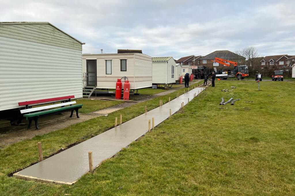 2 Brothers Concrete Slab Path