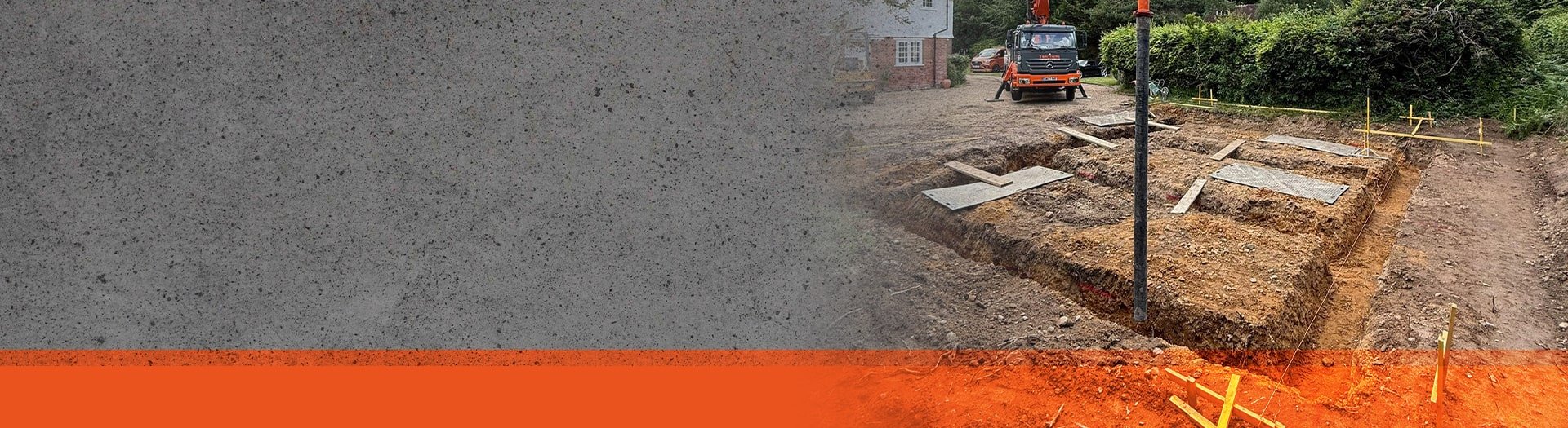 Concrete Slab for a Garden Room